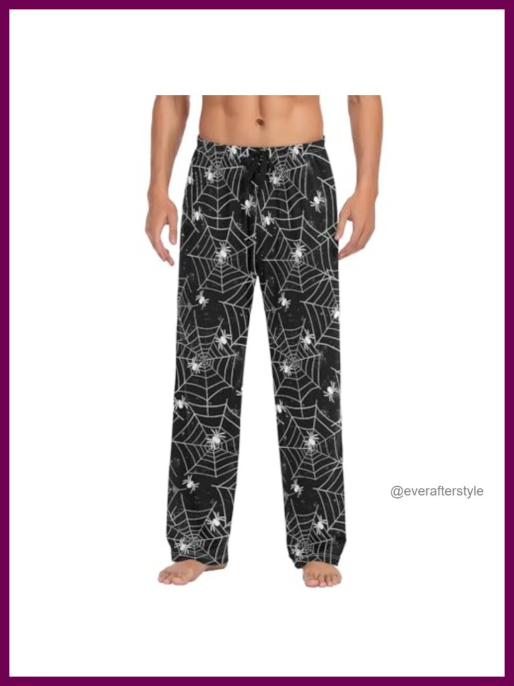 Men's Soft Pajama Pants Lounge Sleep Bottoms Pockets Drawstring